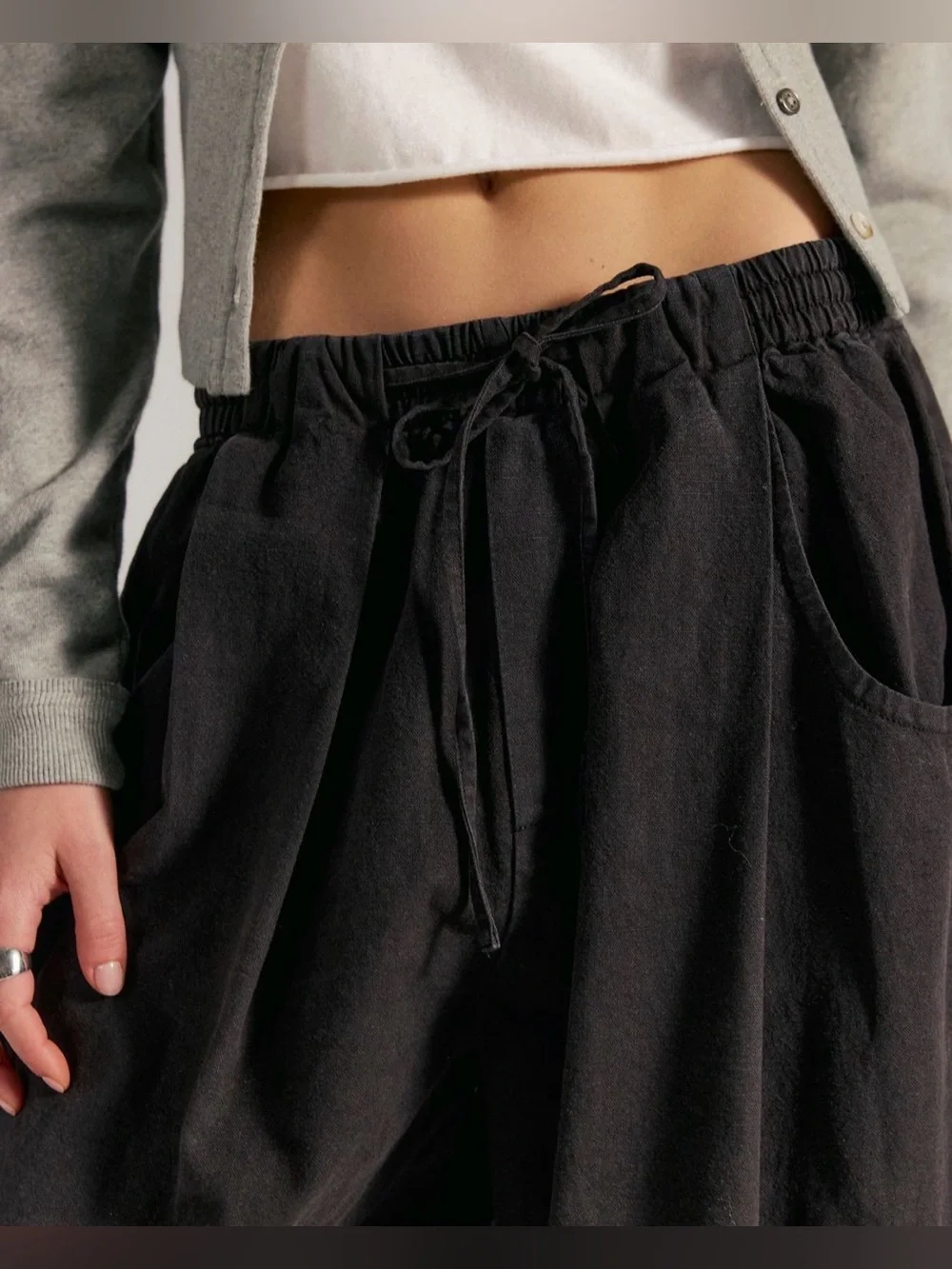 Free People Chamber Laidback Pull On Pants